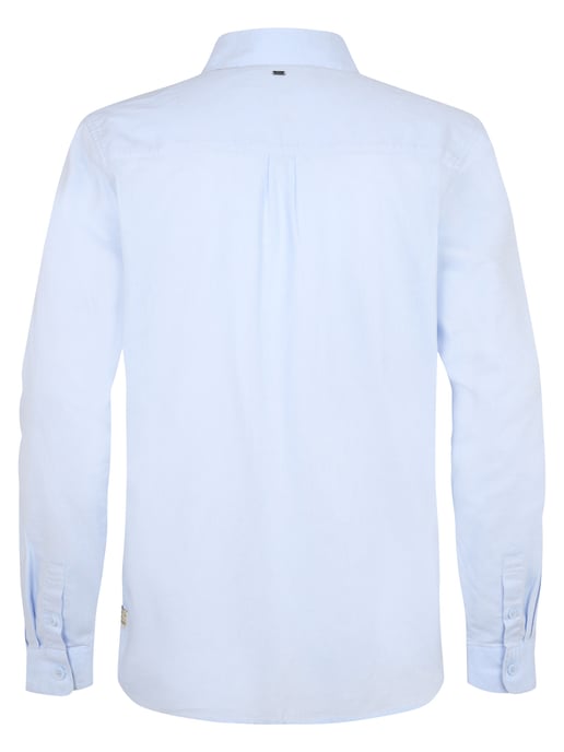 Petrol Industries - Festes Leinenmischhemd Canyonero Herren - Blau - Image 2
