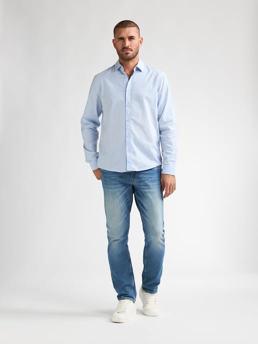Petrol Industries - Festes Leinenmischhemd Canyonero Herren - Blau - Image 5