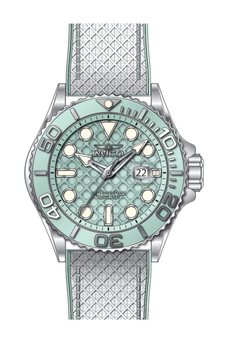 Invicta Grand Diver 51083 Herrenuhr - Quarzwerk - Edelstahl mit blauem Zifferblatt - 48 mm - Image 2