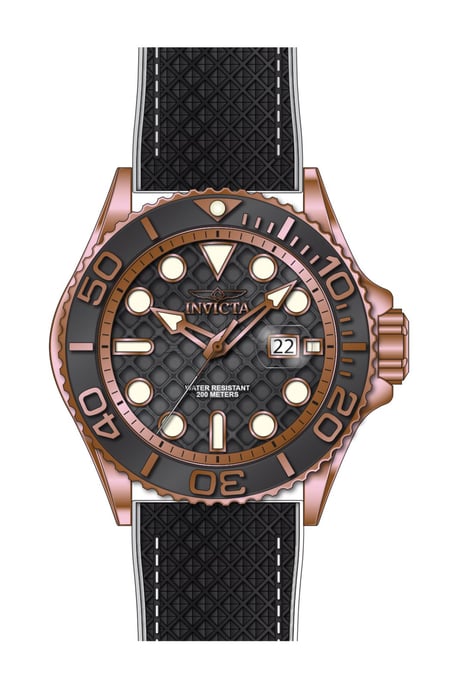 Invicta Grand Diver 51090 Herrenuhr - Quarzwerk - Edelstahl mit schwarzem Zifferblatt - 48 mm - Image 2
