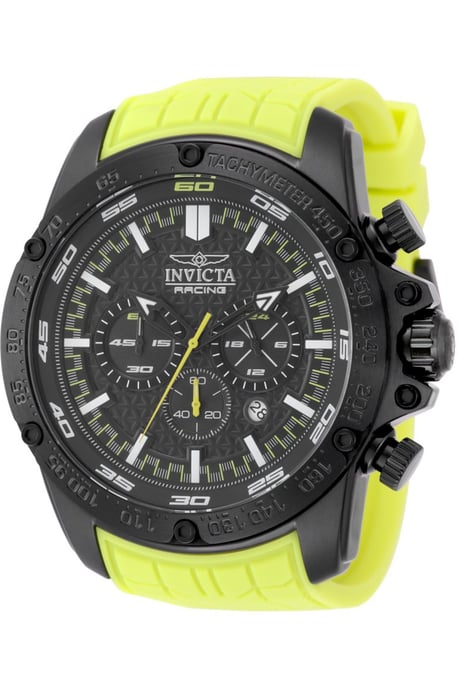 Invicta Speedway 50314 Herrenuhr - Quarzwerk - Edelstahl mit schwarzem Zifferblatt - 52 mm - Image 1