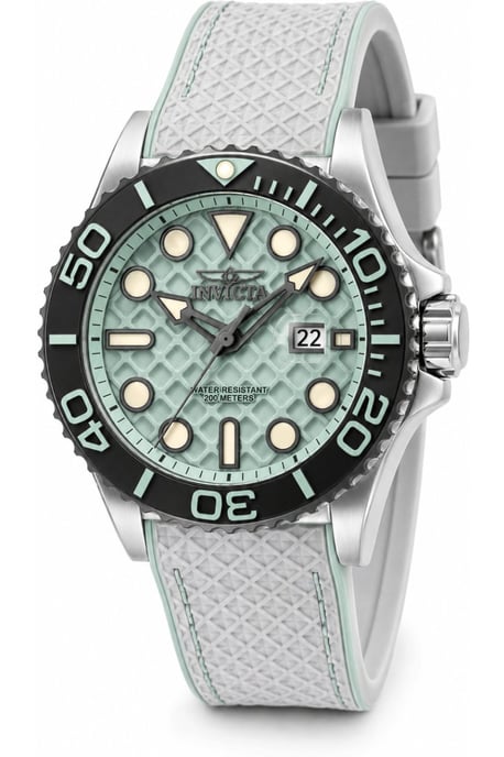 Invicta Grand Diver 51086 Herrenuhr - Quarzwerk - Edelstahl mit blauem Zifferblatt - 48 mm - Image 1