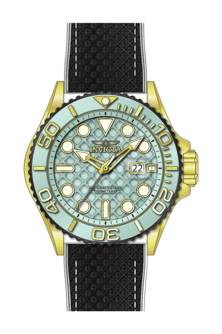 Invicta Grand Diver 51089 Herrenuhr - Quarzwerk - Edelstahl mit blauem Zifferblatt - 48 mm - Image 2