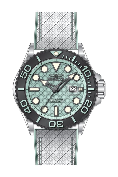 Invicta Grand Diver 51086 Herrenuhr - Quarzwerk - Edelstahl mit blauem Zifferblatt - 48 mm - Image 2