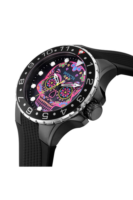 Invicta Aviator 36854 Herrenuhr - Quarzwerk - Edelstahl mit rosa Zifferblatt - 50 mm - Image 3