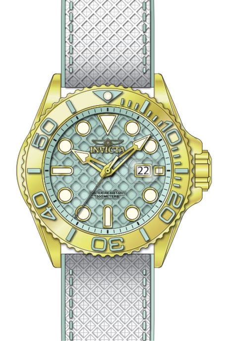 Invicta Grand Diver 51087 Herrenuhr - Quarzwerk - Edelstahl mit blauem Zifferblatt - 48 mm - Image 2