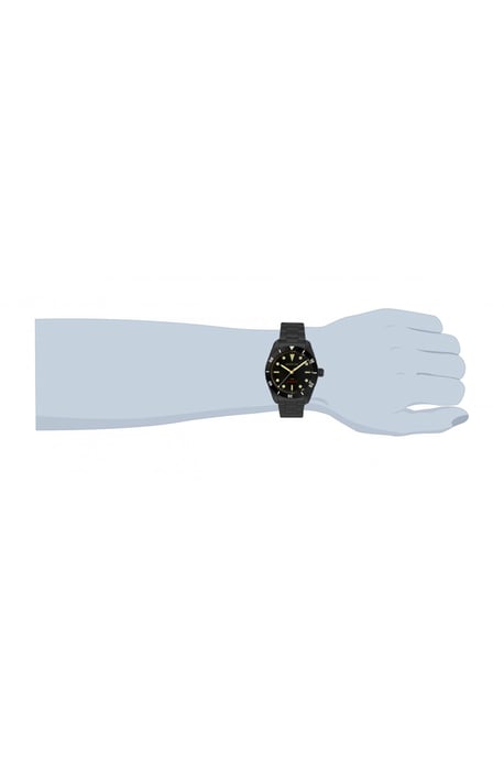 Invicta VINTAGE Pro Diver 34337 Herrenuhr - Automatikwerk - Edelstahl mit schwarzem Zifferblatt - 40 mm - Image 3
