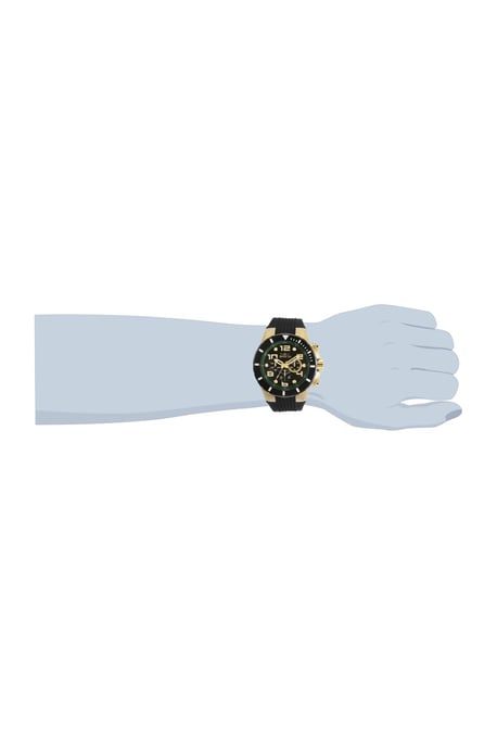 Invicta Pro Diver 30777 Herrenuhr - Quarzwerk - Edelstahl mit schwarzem Zifferblatt - 50 mm - Image 2
