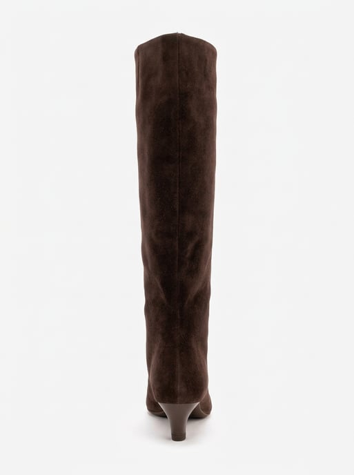 Corvel Leder Kitten-Heel Kniehoher Stiefel - Image 3