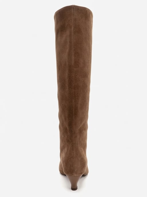 Corvel Leder Kitten-Heel Kniehoher Stiefel - Image 3