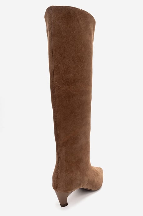Corvel Leder Kitten-Heel Kniehoher Stiefel - Image 6