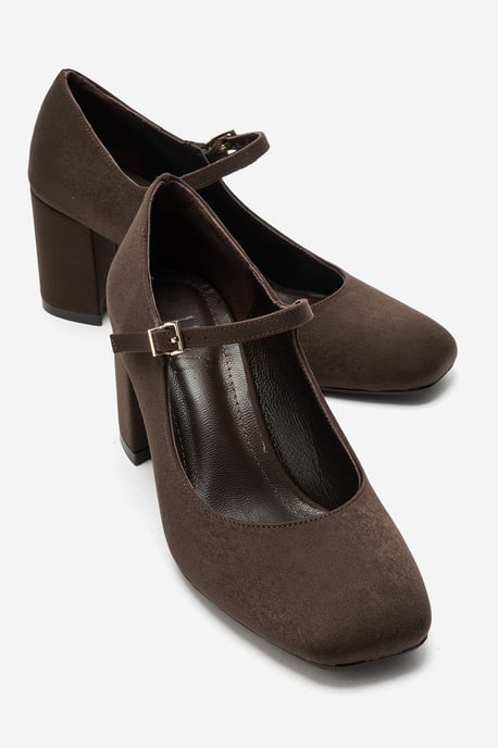 Nicho Blockabsatz Mary Jane Pumps - Image 5