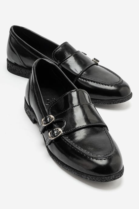 Daly Leder Schnallen Loafer - Image 4