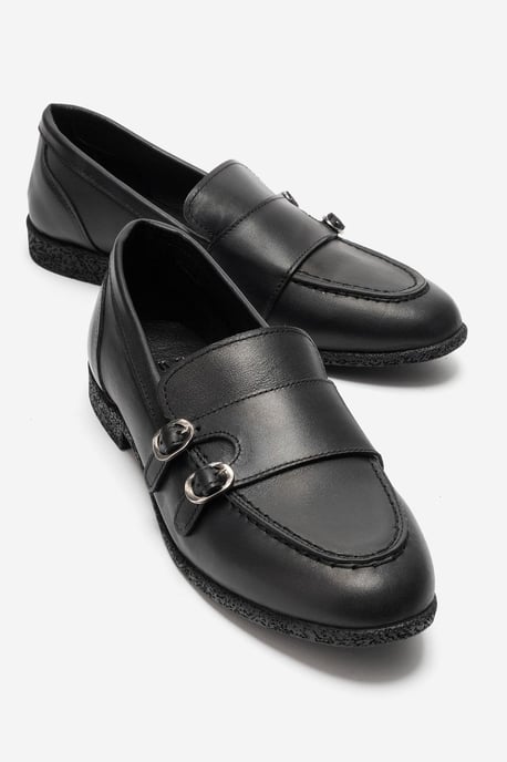 Daly Leder Schnallen Loafer - Image 4