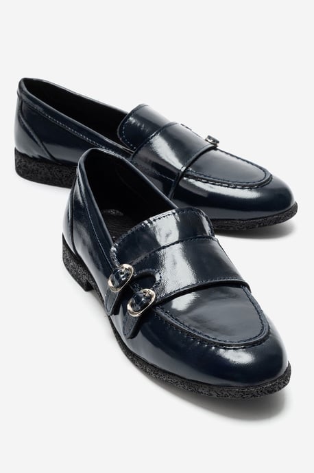 Daly Leder Schnallen Loafer - Image 4