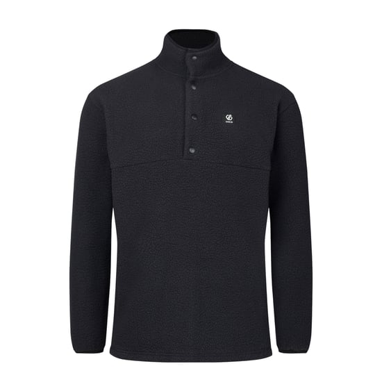 Dare 2B - Fleece-Oberteil für Herren, Snap (Schwarz) - Image 1