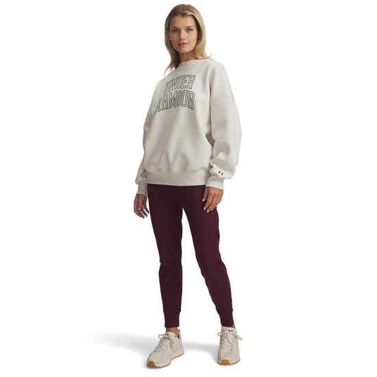Under Armour - "Rival" Sweatshirt für Damen, Fleece, leger (Weiß) - Image 4
