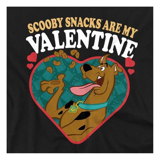 Scooby Doo - "Scooby Snacks Are My Valentine" Sweatshirt für Kinder (Schwarz) - Image 3