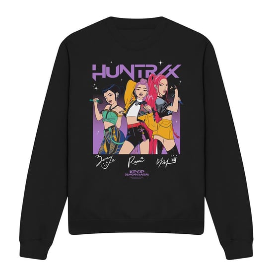 K-Pop Demon Hunters - "Singing" Sweatshirt für Herren/Damen Unisex (Schwarz) - Image 1