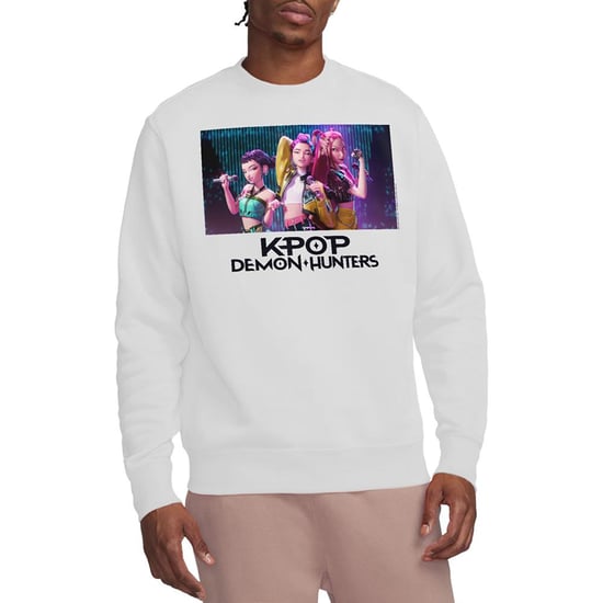 K-Pop Demon Hunters - "Huntrix Group Singing" Sweatshirt für Herren/Damen Unisex (Weiß) - Image 4