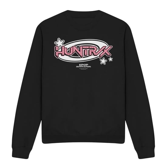 K-Pop Demon Hunters - "Huntrix" Sweatshirt für Herren/Damen Unisex (Schwarz) - Image 1