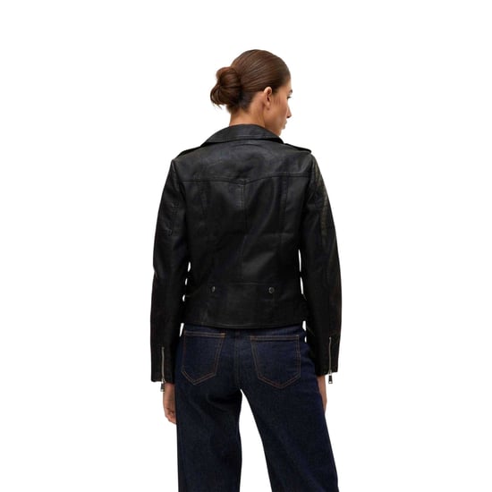Vero Moda - "Kerriultra" Bikerjacke für Damen (Schwarz) - Image 3