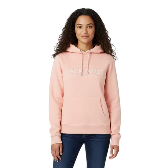 Jack Wills - Kapuzenpullover für Damen, Logo (Hellrosa) - Image 4