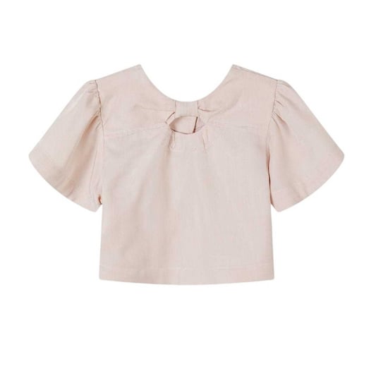 Minoti - Ober- und Unterteil-Set für Mädchen, Weites Bein, Gefalteter Ärmel (Pink) - Image 5