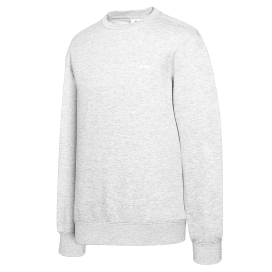 Slazenger - Sweatshirt für Herren, Rundhalsausschnitt, Fleece (Grau meliert) - Image 3