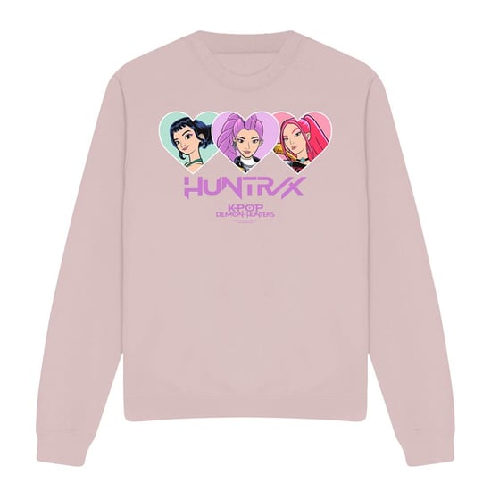 K-Pop Demon Hunters - "Huntrix" Sweatshirt für Herren/Damen Unisex (Pink) - Image 1