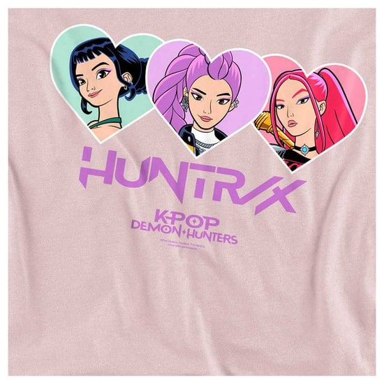 K-Pop Demon Hunters - "Huntrix" Sweatshirt für Herren/Damen Unisex (Pink) - Image 3
