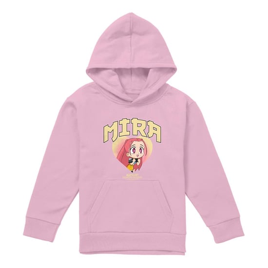 K-Pop Demon Hunters - "Huntrix" Hoodie zum Überziehen für Kinder (Hellrosa) - Image 1