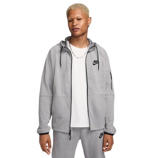 Nike Sportswear Tech Essentials Herren-fleece-hoodie Mit Durchgehendem Reißverschluss, Grau - Image 3