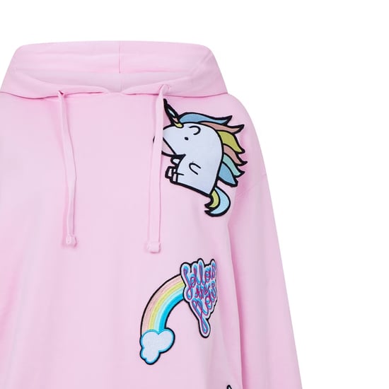 Diadora - Kapuze mit Kordelzug für Mädchen, Über den Kopf (Pink) - Image 3