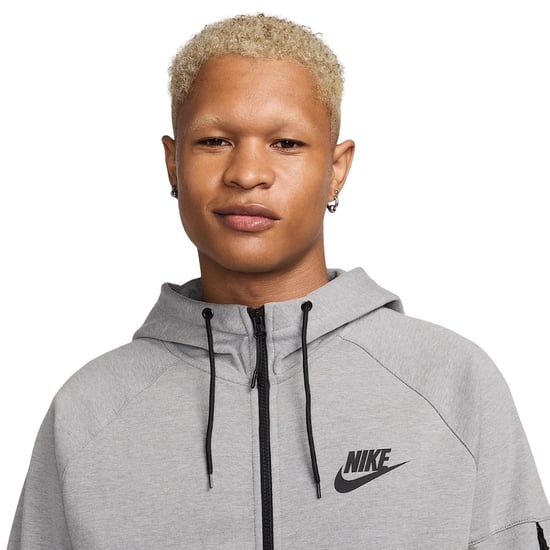 Nike Sportswear Tech Essentials Herren-fleece-hoodie Mit Durchgehendem Reißverschluss, Grau - Image 5