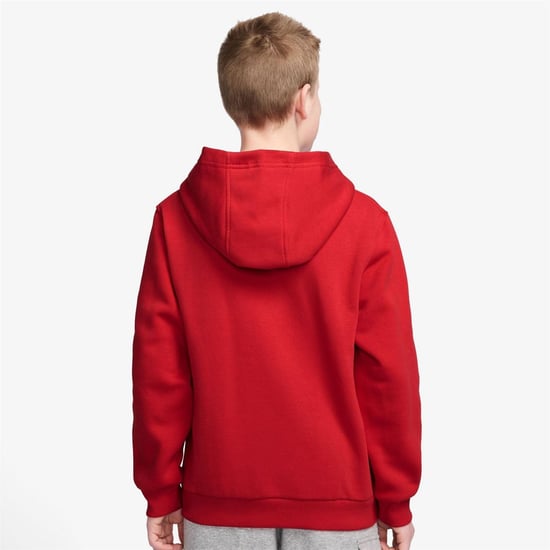 Nike - Hoodie zum Überziehen für Kinder (Universitäts-Rot) - Image 4