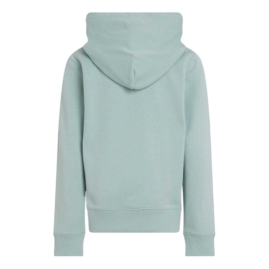 Calvin Klein - Hoodie zum Überziehen für Kinder, Baumwolle (Grün) - Image 3