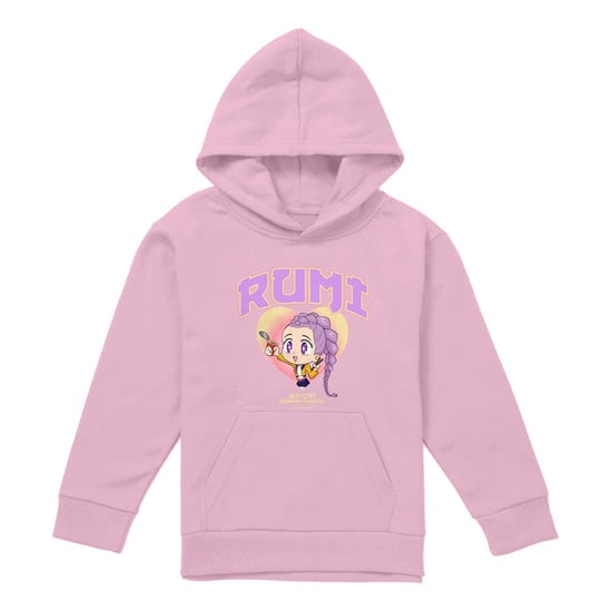 K-Pop Demon Hunters - "Huntrix" Hoodie zum Überziehen für Kinder (Hellrosa) - Image 1