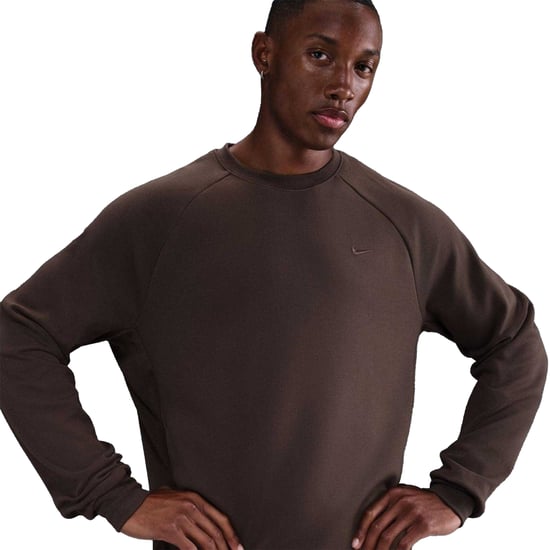 Nike - "Primary" Sweatshirt für Herren, Mit UV-Schutz, Dri-FIT (Braun) - Image 4