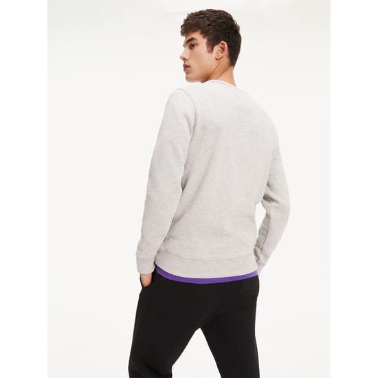 Tommy Jeans - Sweatshirt für Herren, Mit Vlies gefüttert (Grauheide meliert) - Image 3