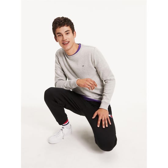 Tommy Jeans - Sweatshirt für Herren, Mit Vlies gefüttert (Grauheide meliert) - Image 4