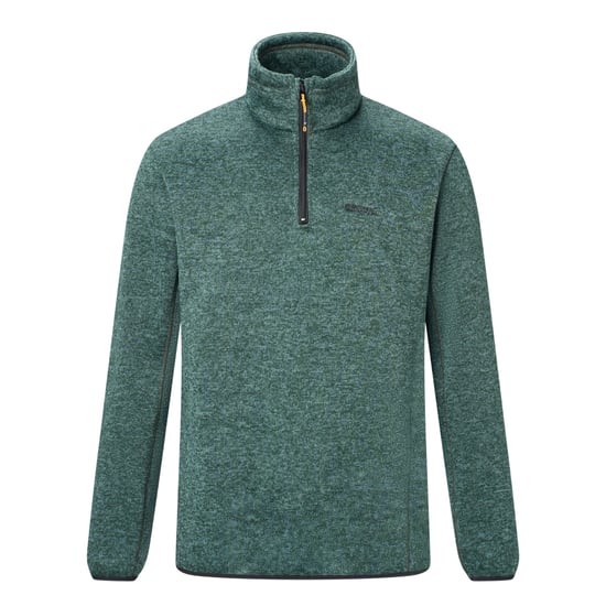 Regatta - "Newhill" Fleece-Oberteil für Herren, mit halbem Reißverschluss (Dunkelwaldgrün) - Image 2