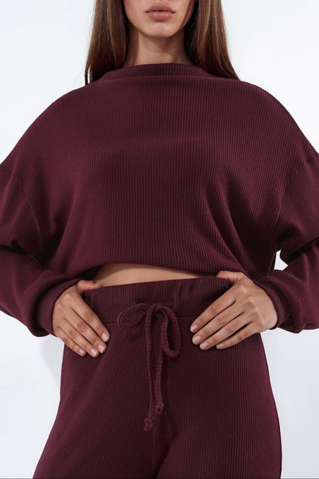 Damen Gerade Hose mit Elastischem Bund - Image 4