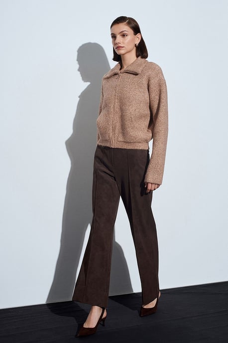 Damen-Wollmischung Cardigan - Image 2