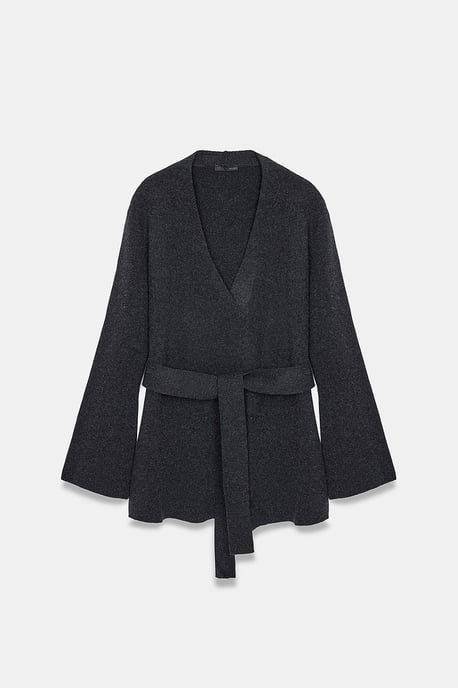 Damen-Polyacryl-Wollmischung Strickjacke - Image 5