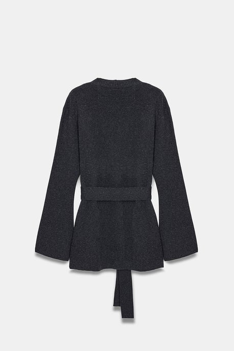 Damen-Polyacryl-Wollmischung Strickjacke - Image 6