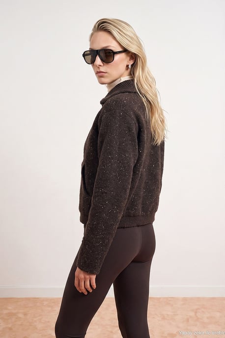 Damen-Wollmischung Cardigan - Image 2