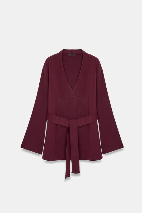 Damen-Polyacryl-Wollmischung Strickjacke - Image 5