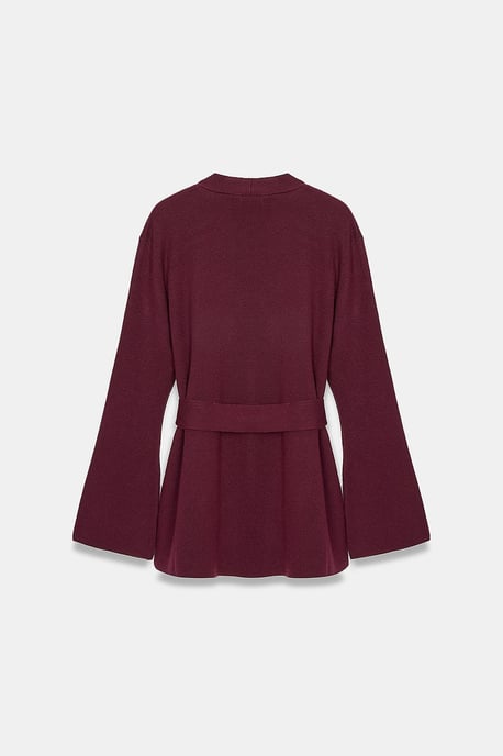 Damen-Polyacryl-Wollmischung Strickjacke - Image 6