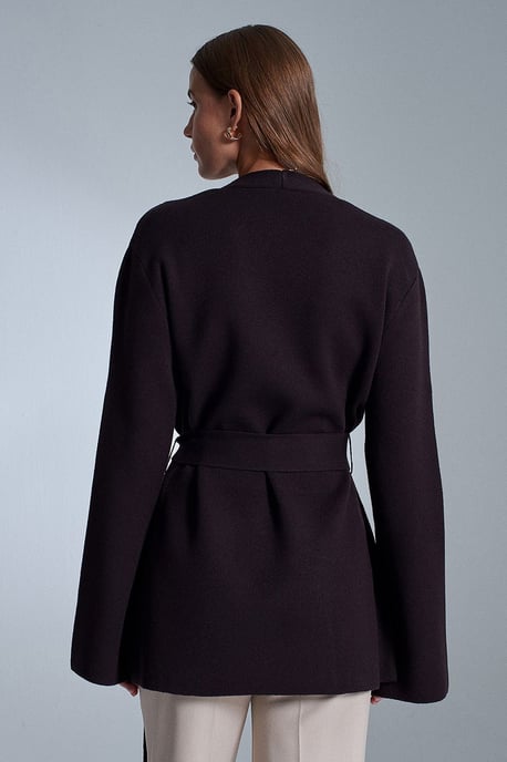 Damen-Polyacryl-Wollmischung Strickjacke - Image 2